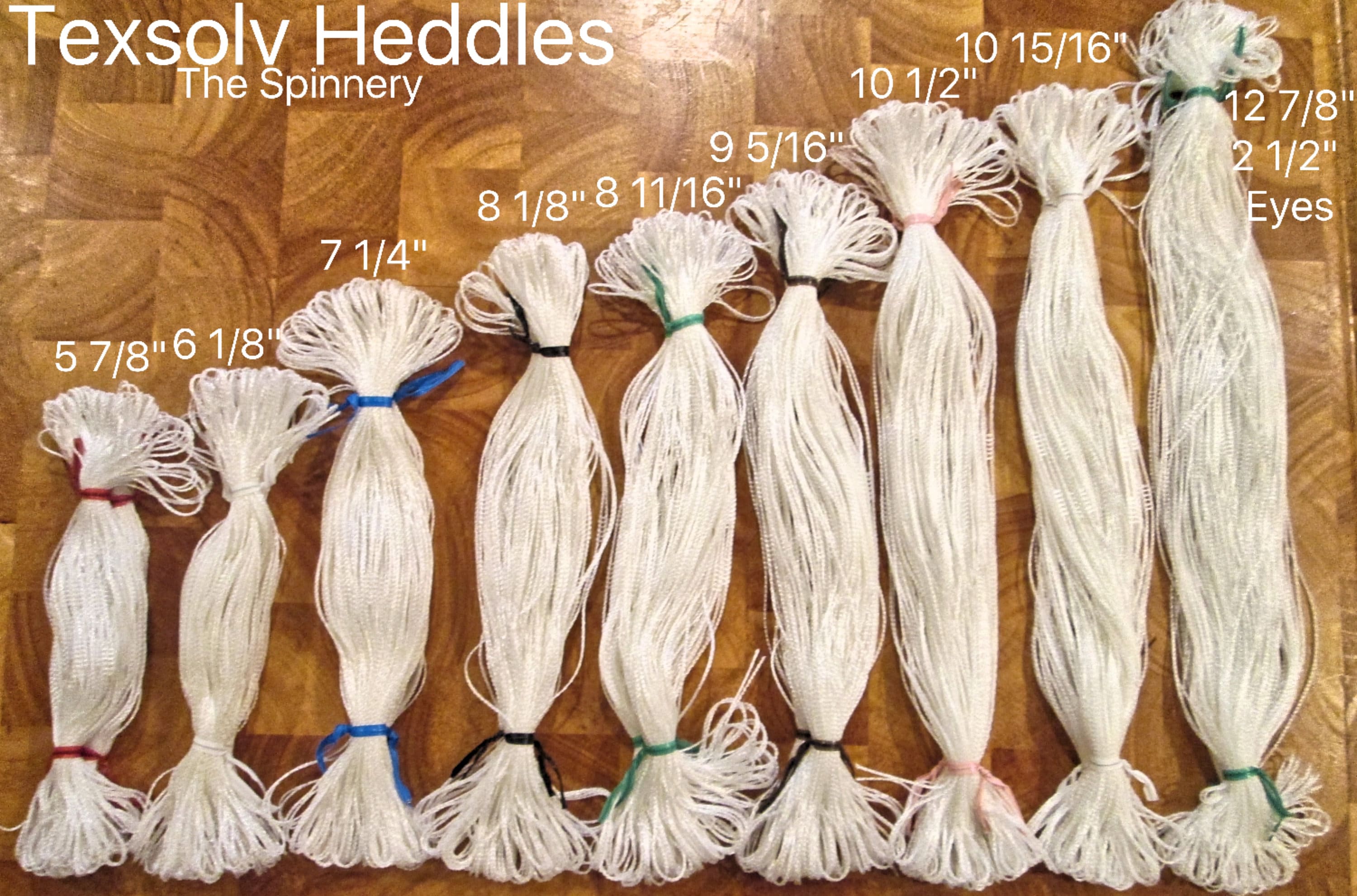 Pack of 100 11 Toika Texsolv Heddles for Weaving 
