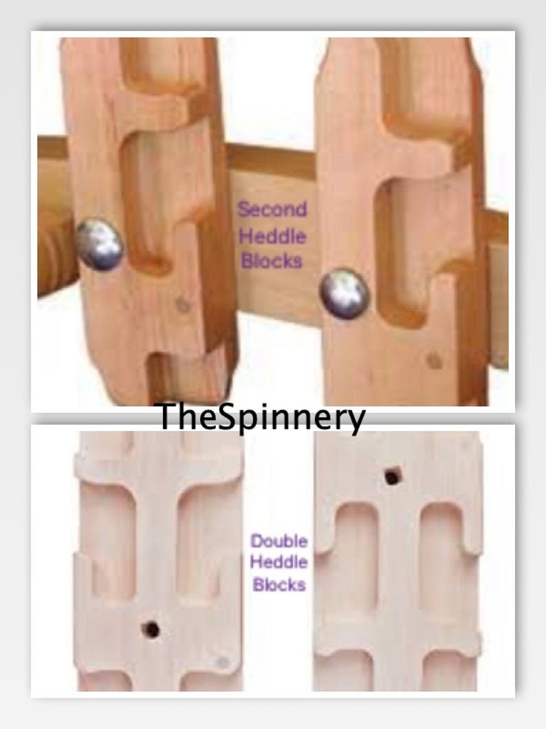 Kromski Regular /& WALNUT Harp Forte Reeds and Double Heddle Blocks SUPER FAST Shipping!