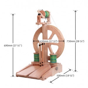 Ashford Traditional Spinning Wheel - Double Drive / Clear Finish - FREE  Shipping