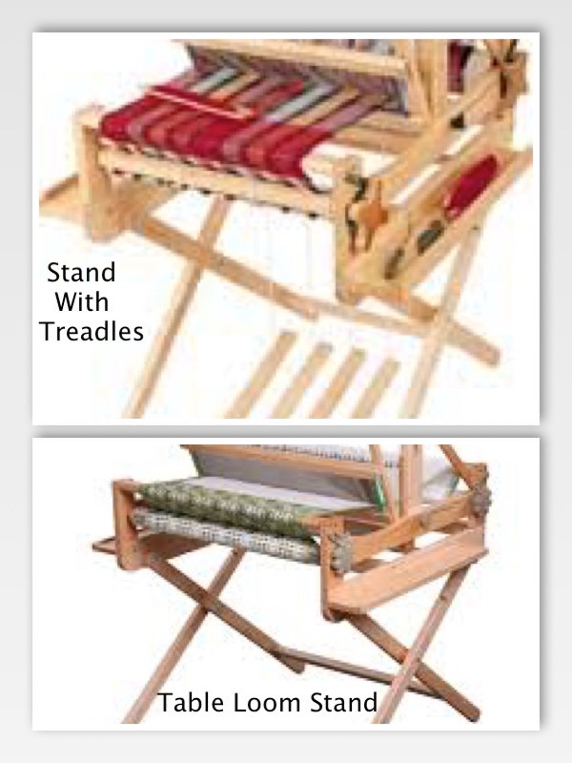 IN STOCK Ashford Folding Table Loom Stand or Treadle Kit Free Etsy
