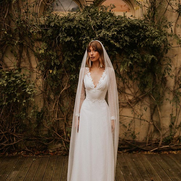 Plumeria | Delicate Lace Wedding Dress