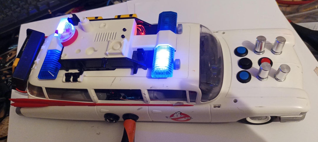 Ghostbusters Ecto 1 Siren glitch Delay FX Etsy
