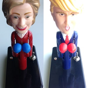 Circuit Bent Donald Trump & Hillary Clinton image 1