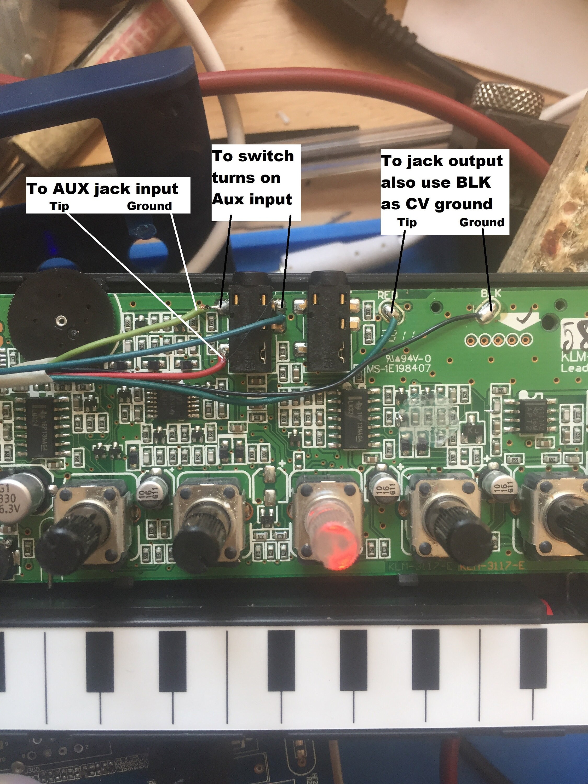 Monotron CV In 1 4 Jack Out in Kit Etsy UK