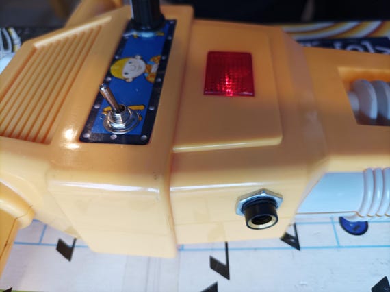 Circuit Bent Wiggles Toy Guitar / Bob the Builder Jack Hammer - Etsy