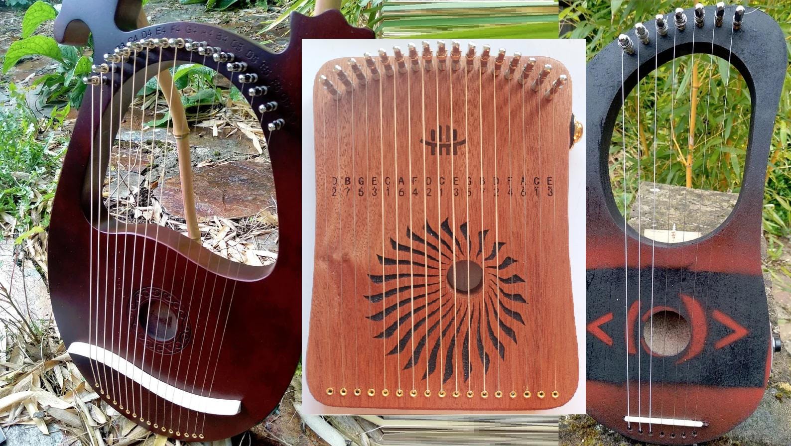 Lyre harp - Etsy 日本