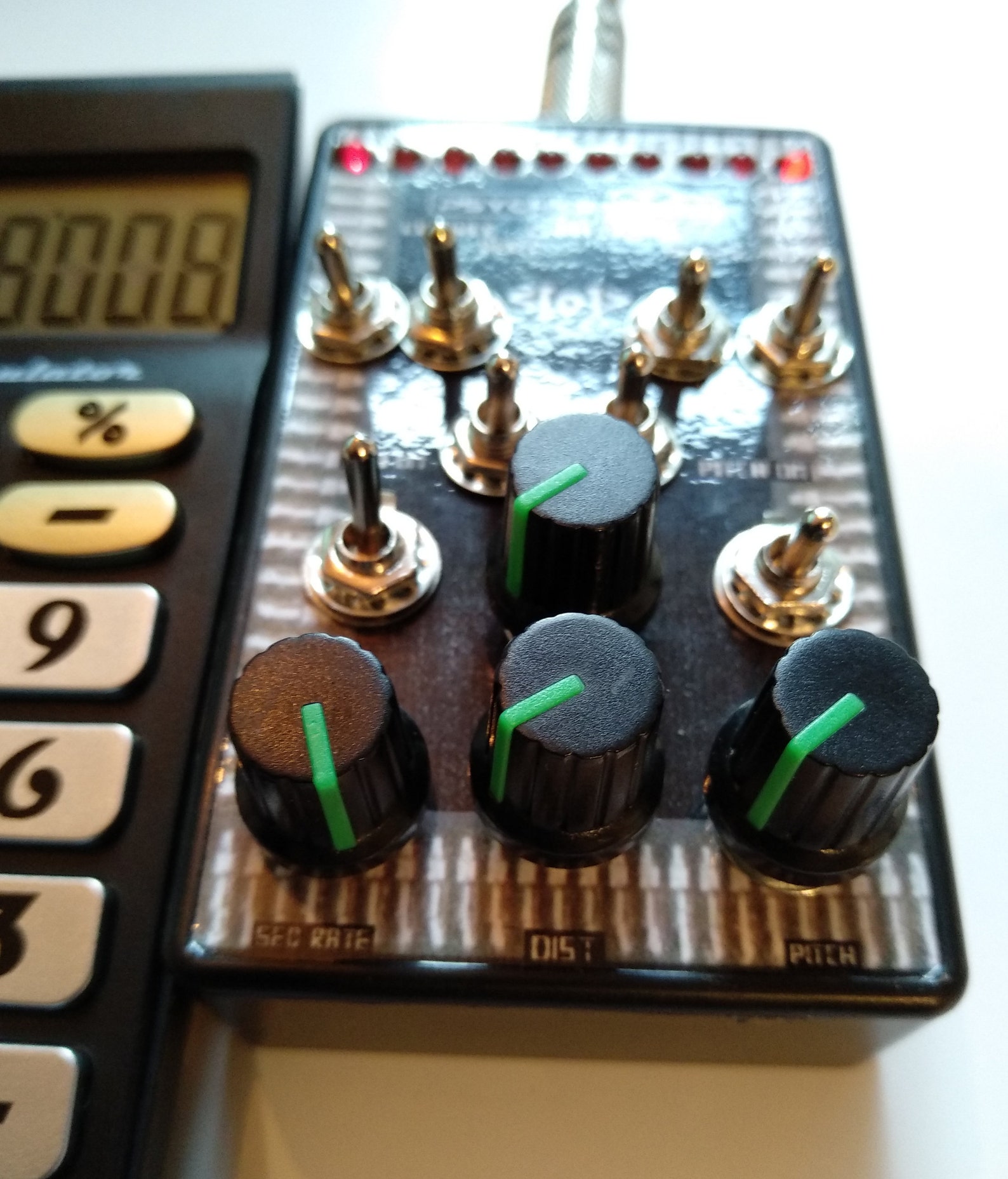 Circuit Bent Drum Calculator With Sequencer Etsy Canada