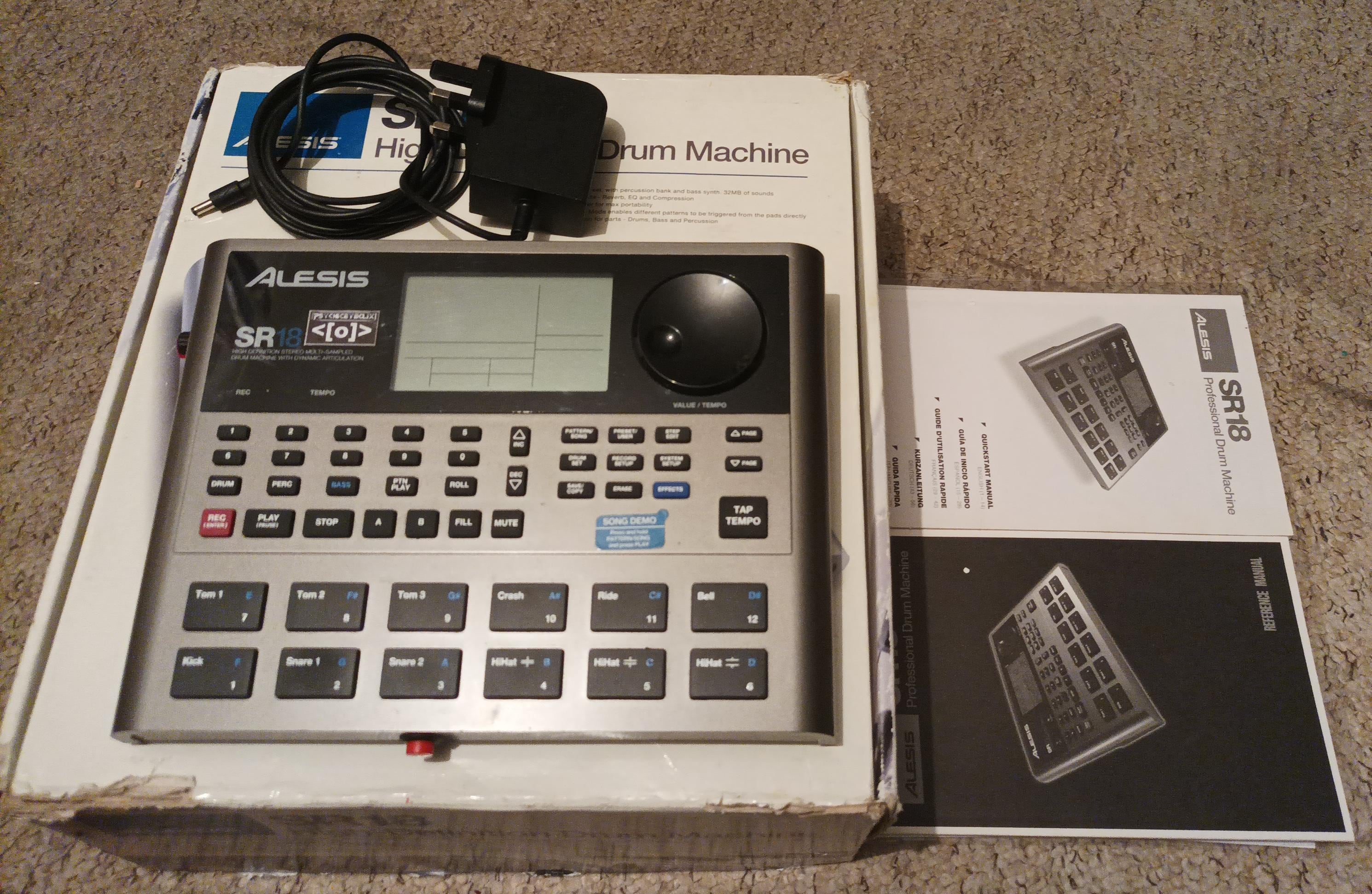 Circuit Bent Alesis SR-18 Drum Machine - Etsy