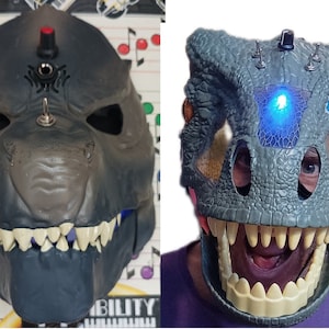 Circle Bent Godzilla/Dinosaur Geräusche Helm