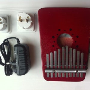 Circuit Bent Delay Electric Kalimba 10 or 17 note Thumb piano image 3