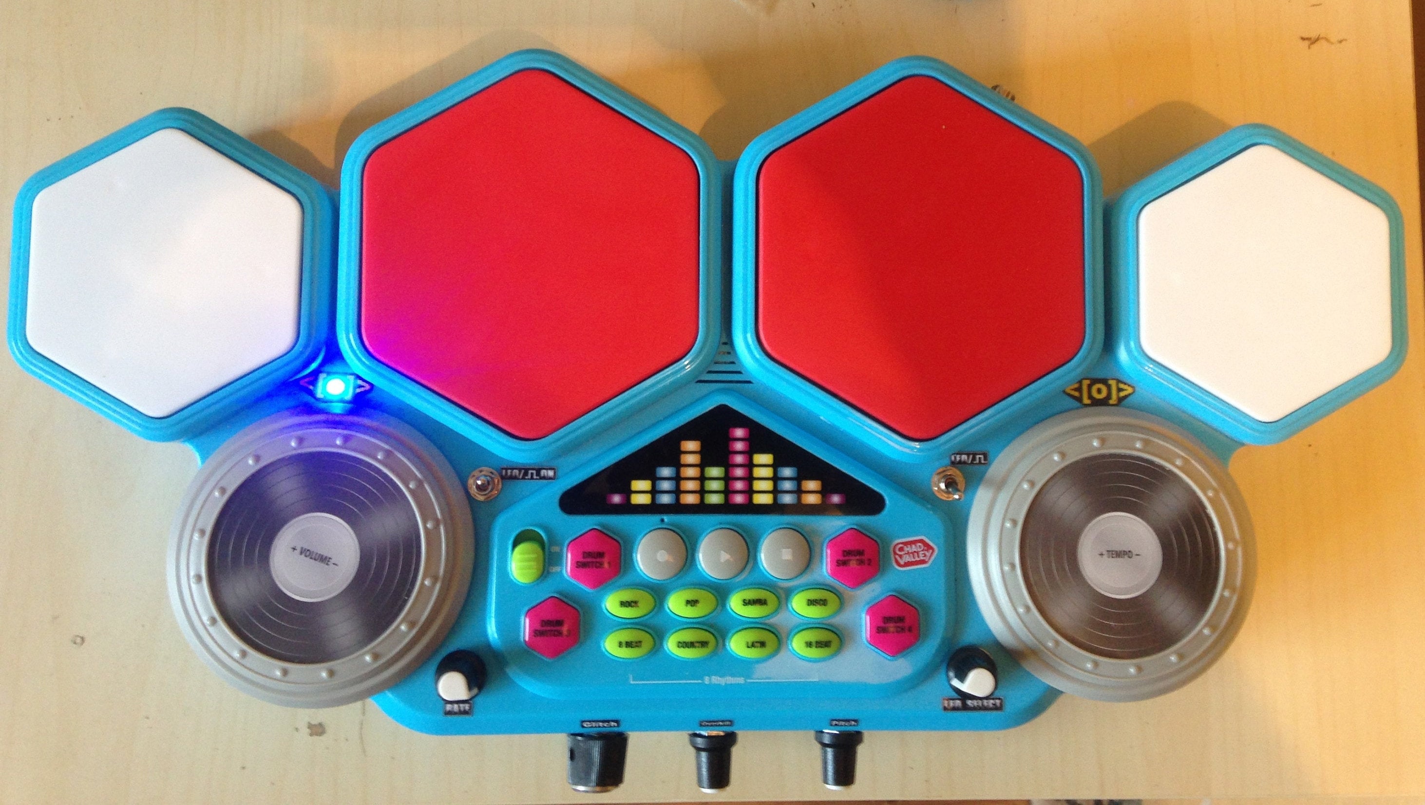 Circuit Bent Toy Drum Pads or Circuit Bent ELC Drum Toy W/sequencer - Etsy