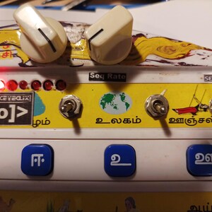 Circuit Bent Toy Indian Train - Sequencer/experimental/synth - Etsy