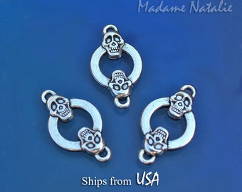 Bow-knot Connectors 22x12mm 10 Beauty Supplies Connectors Decorative Connectors Bow Connectors Tibetan Silver Bow Knots Charms
