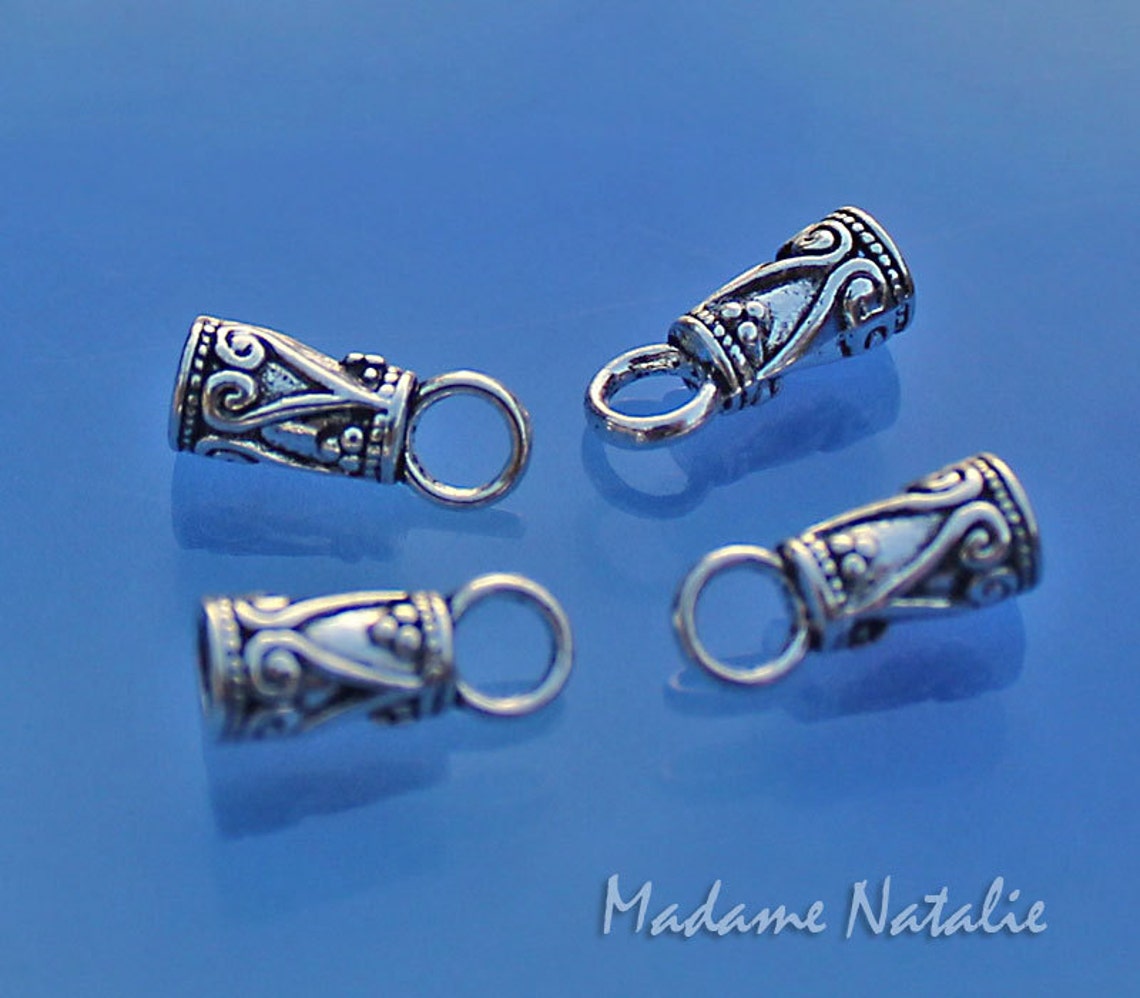 End Caps Bead Stopper 10 Pc. Fit 3mm Cord Bracelet Etsy