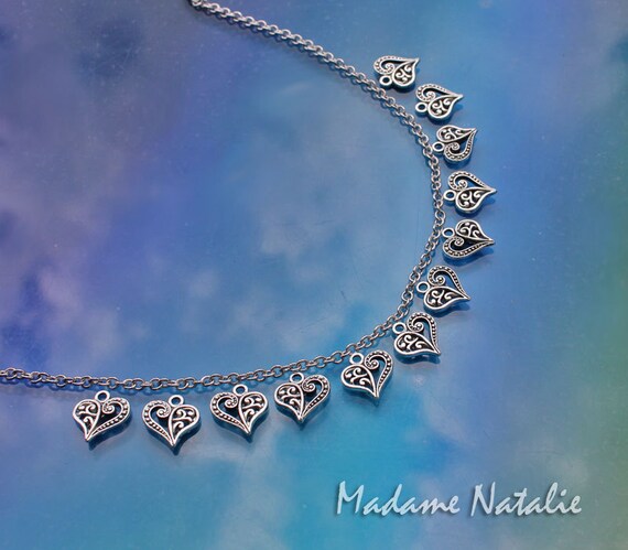 Small heart hotsell charms bulk