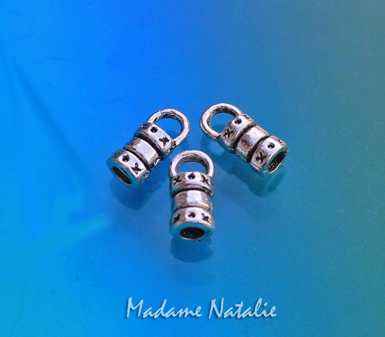 End Caps Bead Stopper 10pc. Fit 2mm Cord Bracelet Necklace Etsy