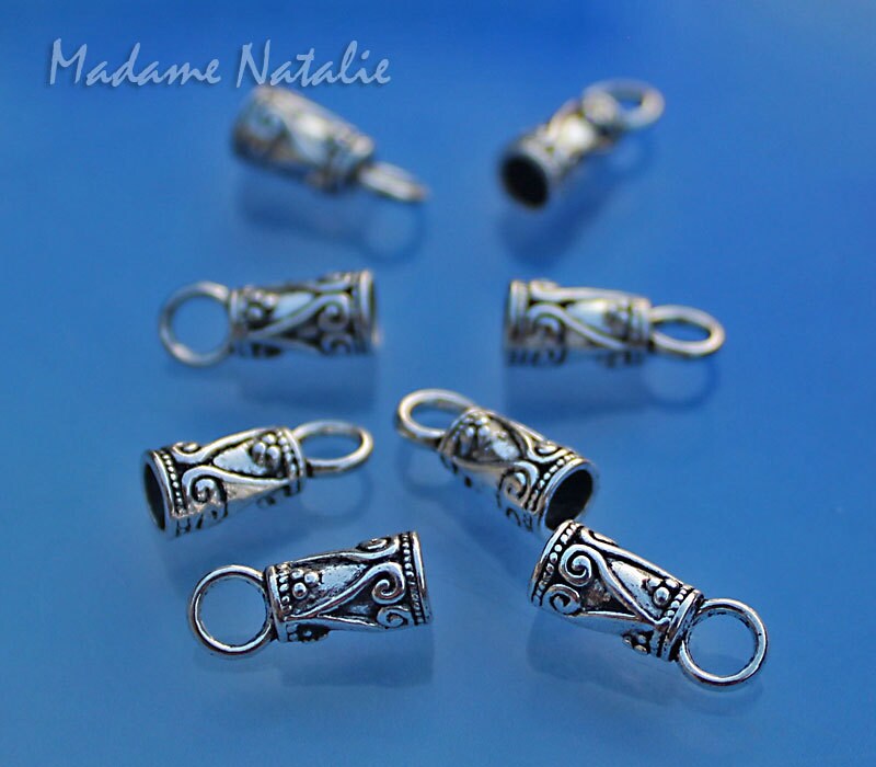 End Caps Bead Stopper 10 Pc. Fit 3mm Cord Bracelet Etsy