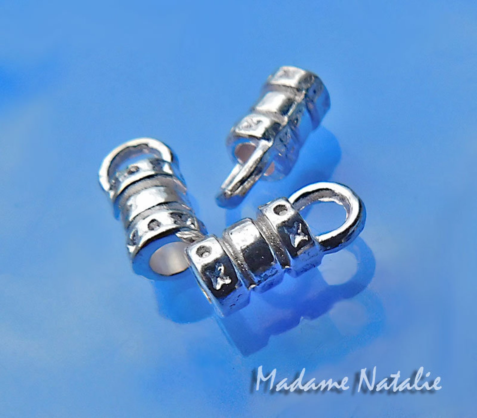 End Caps Bead Stopper 10pc. Fit 2mm Cord Bracelet Necklace Etsy