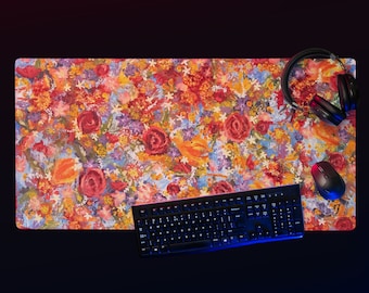 Floral Coast Gaming Mouse Pad
