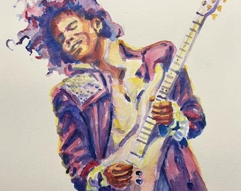 Prince Original Watercolor Painting