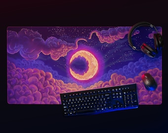 Night Moon Gaming Mouse Pad