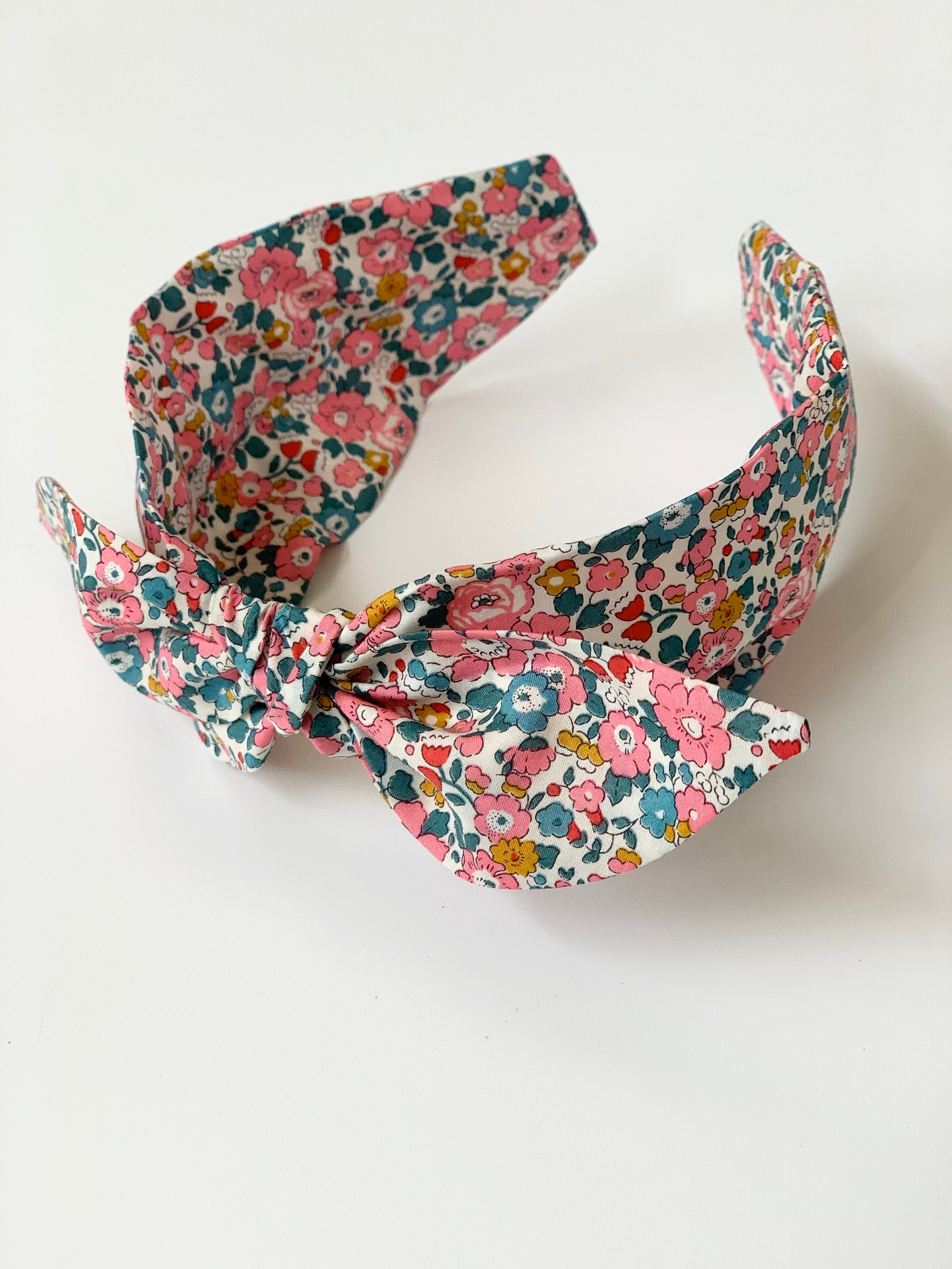 Liberty Print Alice Band Tie Knot Hair Band Ladies Hair - Etsy UK