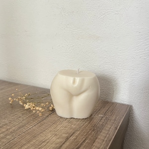 Women butt | soy wax | female body | beauty body candle | soy candle | female body