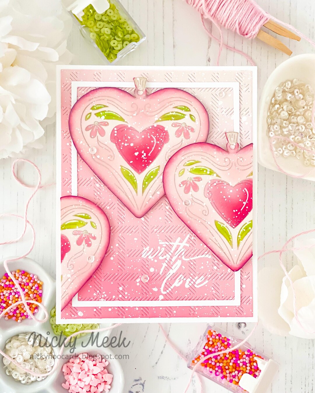 Handmade Love Card - Etsy