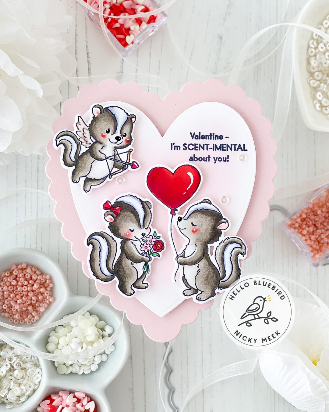 Handmade Valentine Card - Etsy