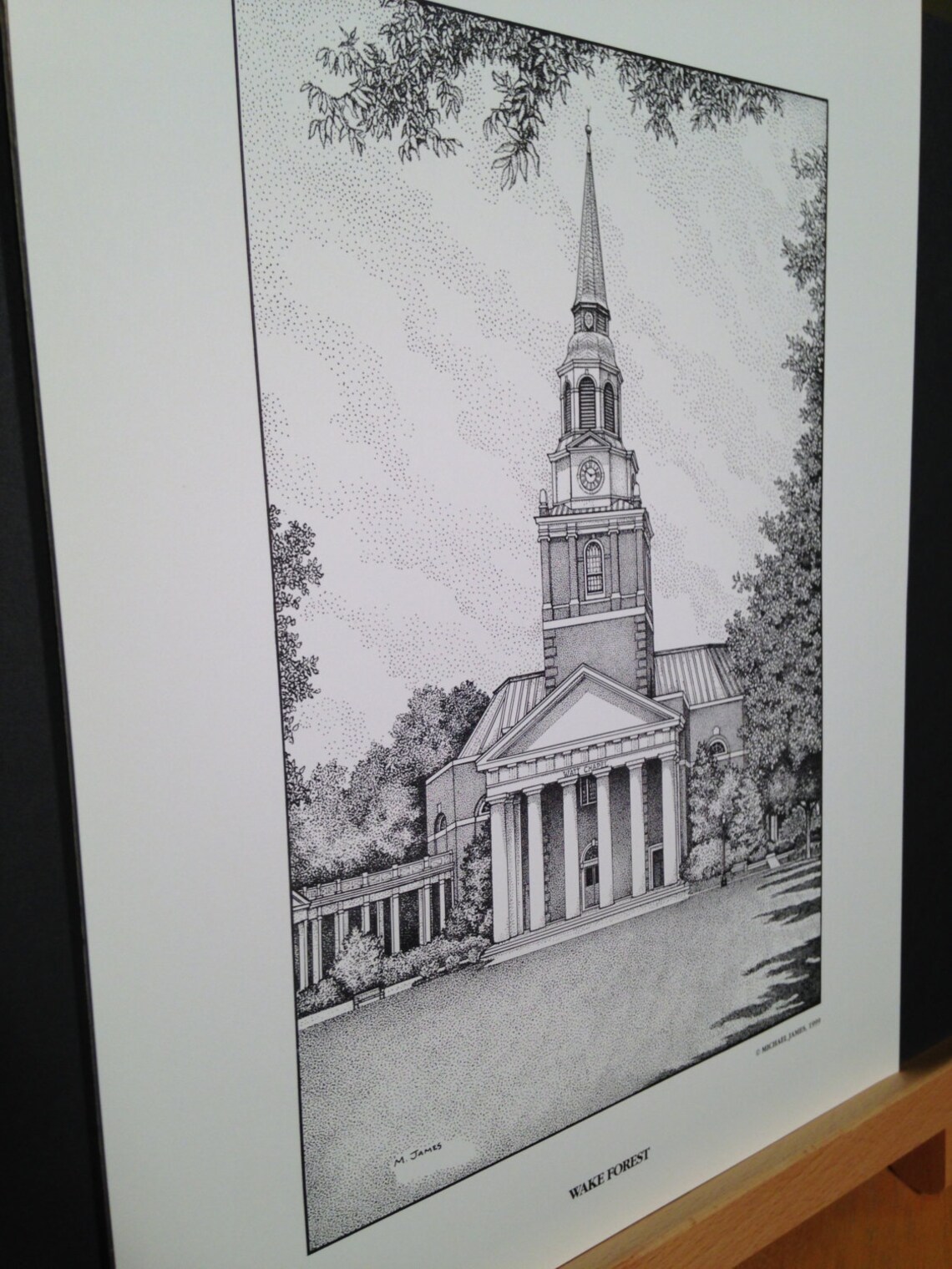Pen & Ink Art & Collectibles Halsey 11X14 Pen & Ink Drawing