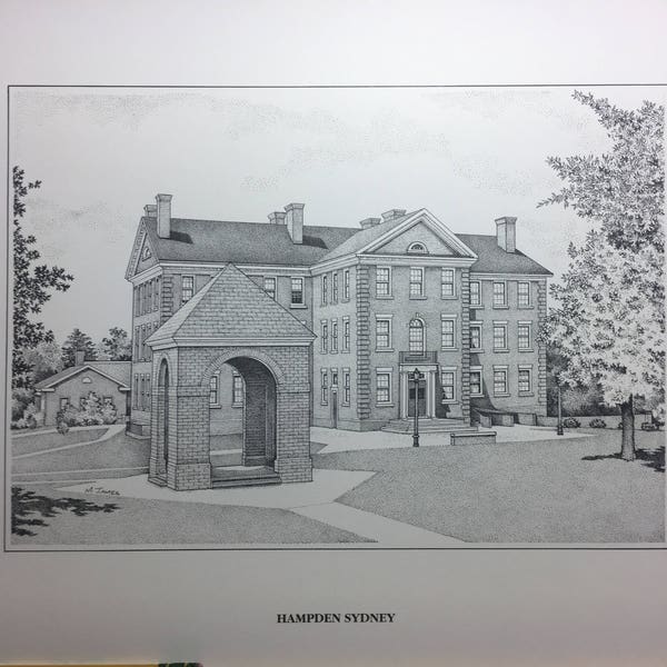 Hampden Sydney Etsy