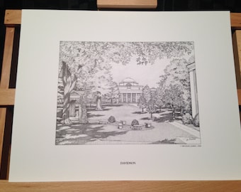 Davidson 11x14 print