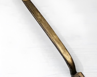 Metal Drawer Pull | Vintage Handmade Dresser Handles | Unique Drawer Pulls for Cabinets & Furniture Restoration