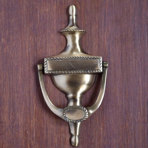 Traditional Door Knocker, Front Door, Ancient Brass Door Knocker, New Home Decor, Front Door Decor