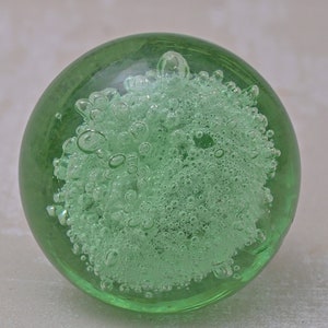 Aqua Sea Green Glassware Bubble Cabinet Knob Set - Unique Home Decor, Vintage Style Hardware & Furniture Accents