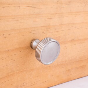 Solid Round Brass Knobs Drawer Knob Pulls Handles Cabinet Door Knob Handle Pull (Sold in Sets) image 1