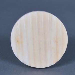 White Color Round Shape Bone Knobs(Sold in Sets)| Cabinet Drawer Knobs, Natural Drawer Hardware