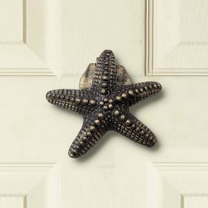 Metal Door Knocker Vintage Animal Shaped Decorative Front Door Hardware Unique Outdoor Decor