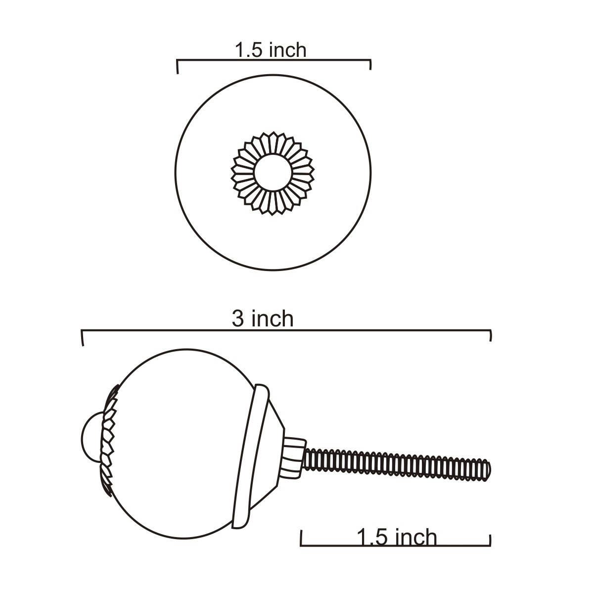 Cream Colored Knobs sold in Sets Etsy