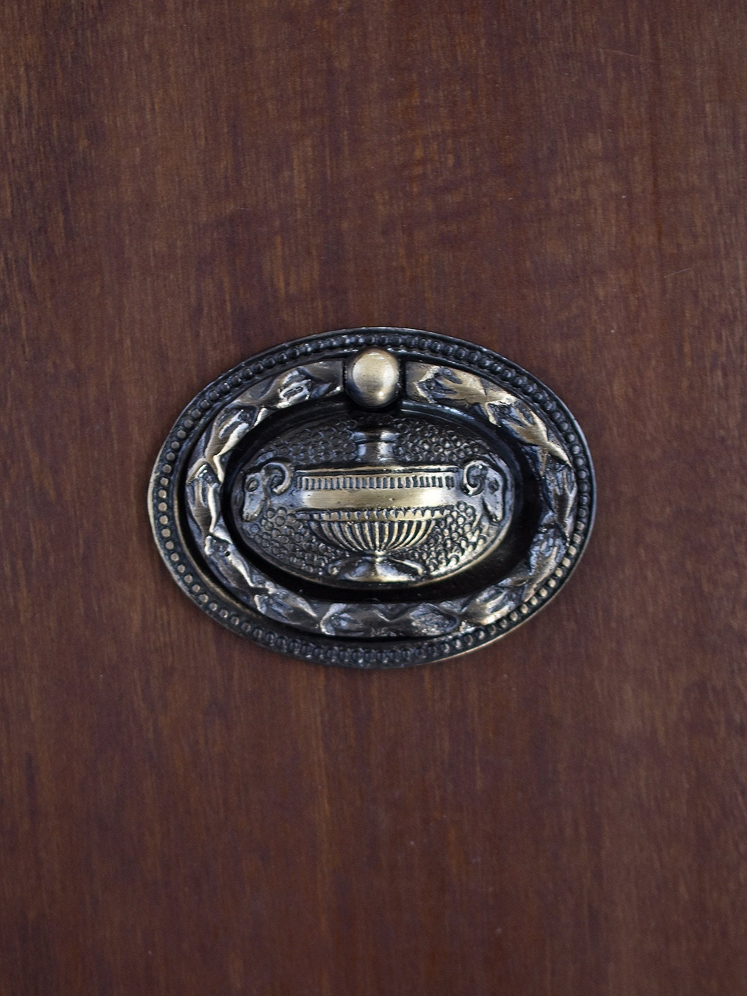 Antique Brass Door Knocker Set: Small Vintage Home Decor - Etsy
