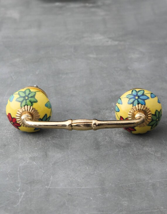 EVIL SKULL HOME DECOR CERAMIC KNOB DRAWER CABINET PULL