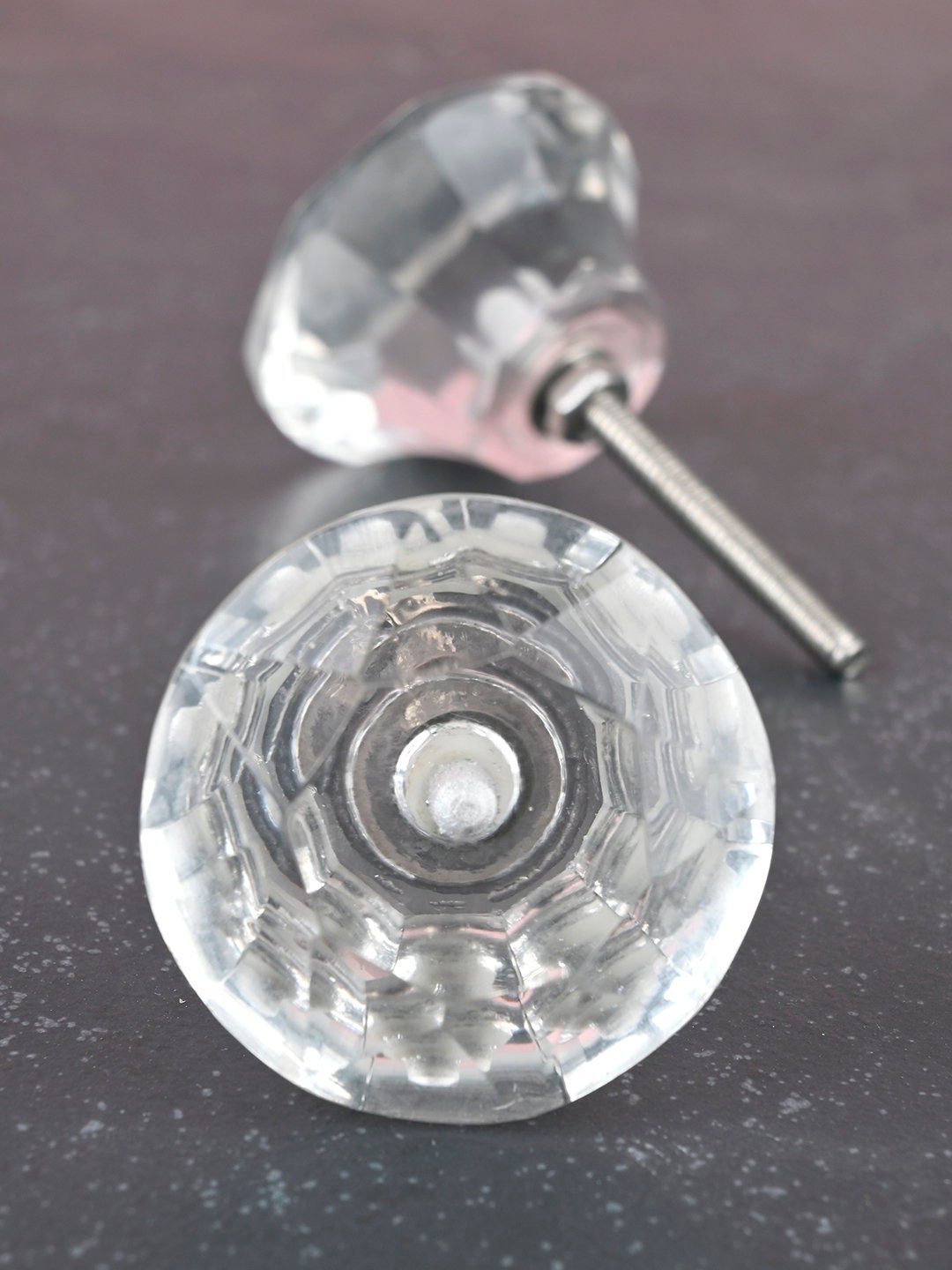 Pomello Per Mobili Gedotec - Nero Opaco, Diametro 41 Mm, Con Viti, Stile Antico - Foto 12