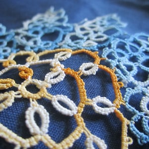 Beautifully made Tatted doilies, accessories