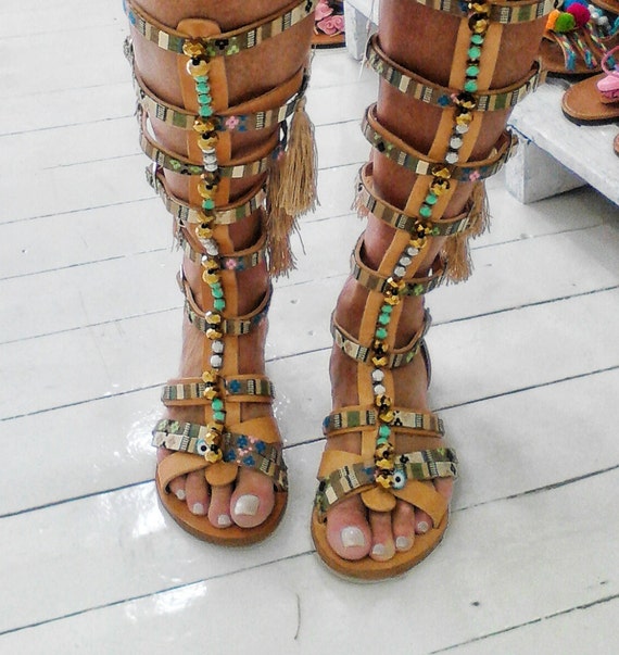 gladiator sandal boots