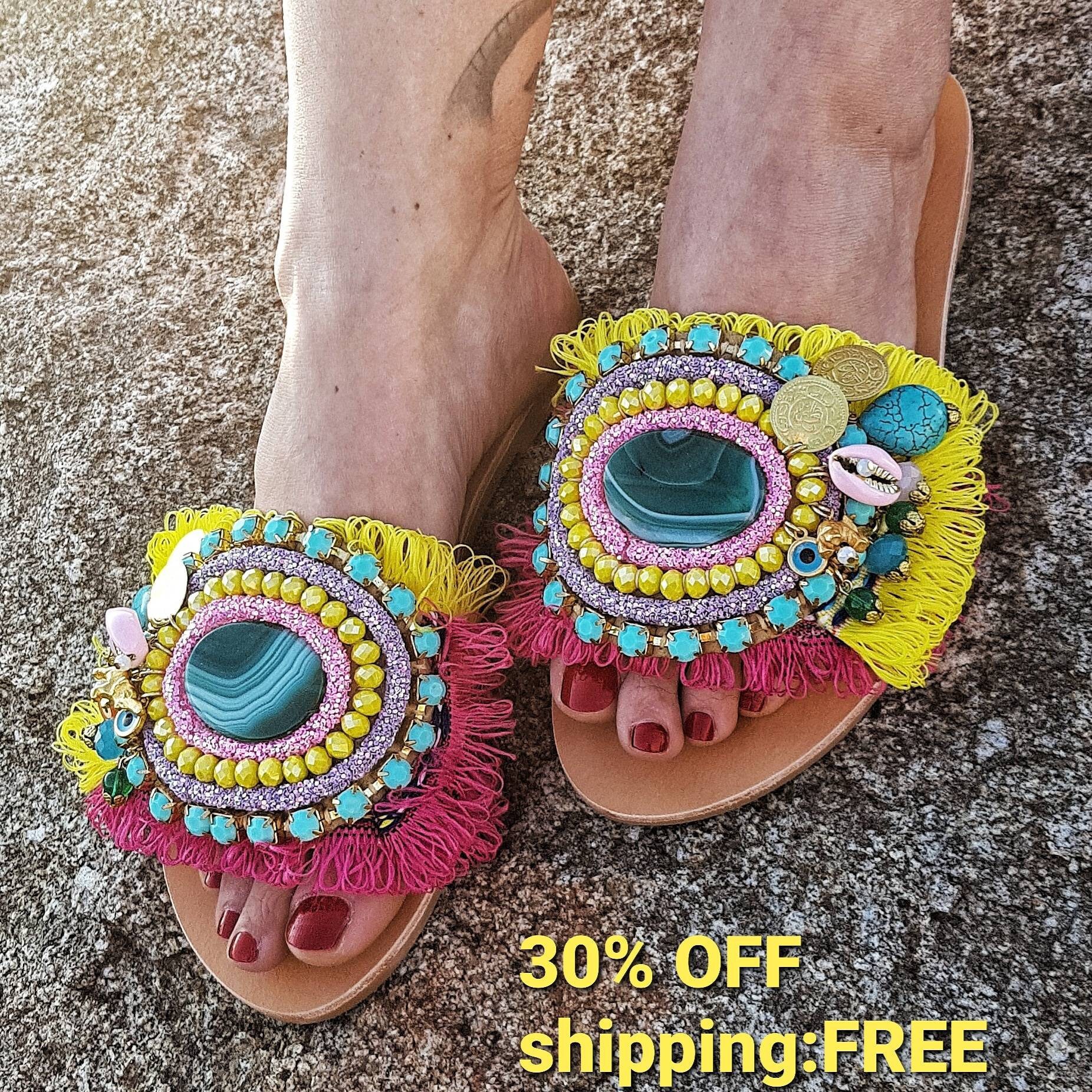 gypsy boho sandals