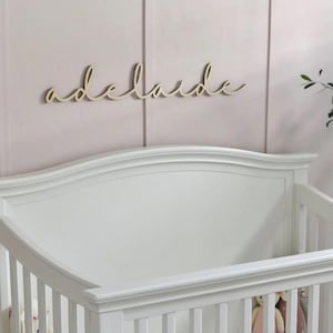 Personalized Baby Name Sign | Nursery Wall Decor | Baby Name Cutout