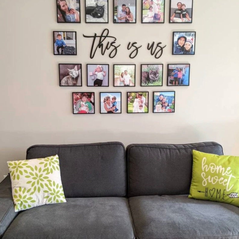This is Us Sign | This is Us Cut Out | This is Us Sign | Custom Word ...
