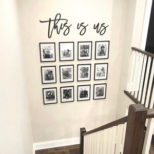 This is Us Sign | This is Us Cut Out | This is Us Sign | Custom Word ...