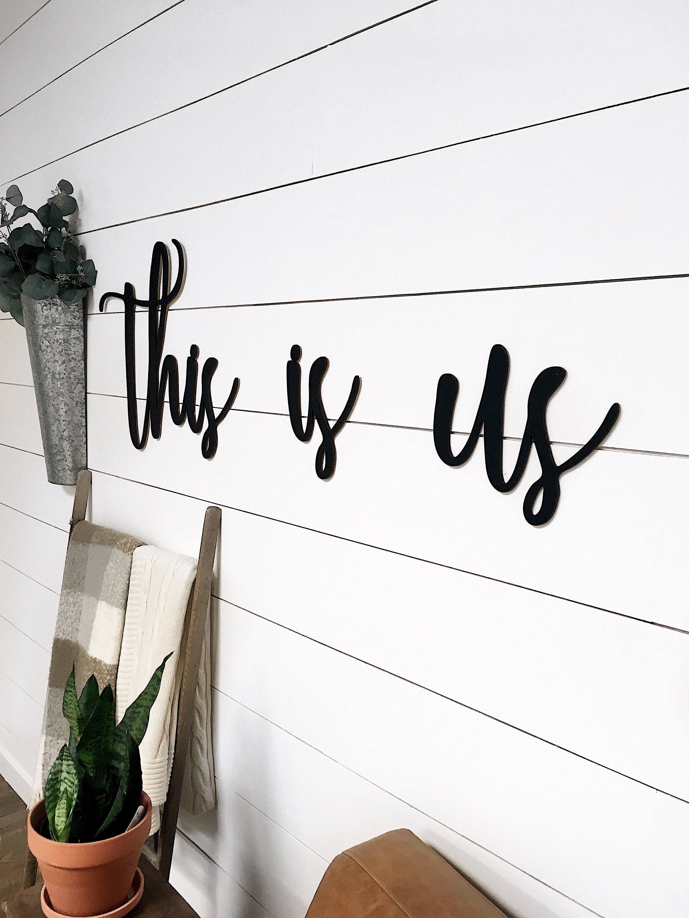 This Is Us wood cutout This is us cut out This is us sign Etsy