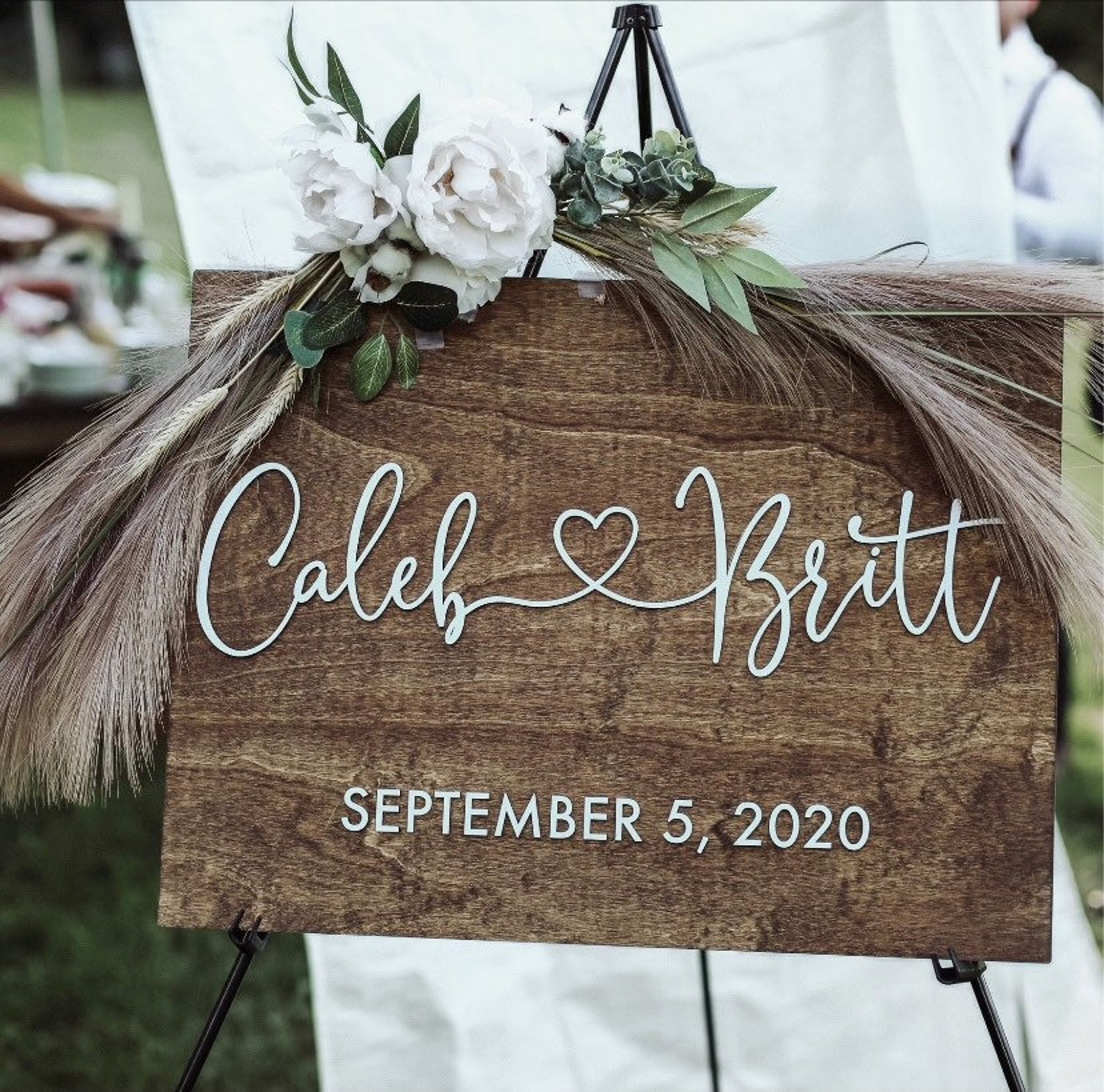 Personalized Wedding Welcome Sign With Name and Date - Etsy Personalized Wedding Welcome Sign With Name and Date - Etsy